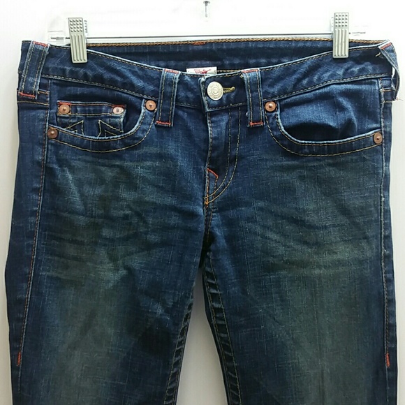 TRUE RELIGION JOHNNY WOMEN STRECH JEANS - Picture 4 of 8